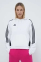 biela Tepláková mikina adidas Performance Tiro24