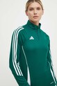 Тренувальна кофта adidas Performance Tiro 24 без капюшона зелений IR9385