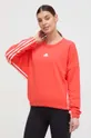 czerwony adidas bluza Damski