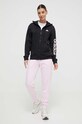 Памучен суичър adidas IS2072 черен SS24