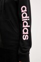 Pamučna dukserica adidas IS2072 crna