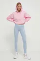 adidas by Stella McCartney bluza dresowa różowy