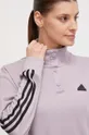 fialová Mikina adidas