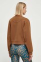 Îmbrăcăminte adidas by Stella McCartney bluză trening Timber IT8282 maro