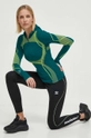 Dukserica za trening adidas by Stella McCartney Truepace tirkizna