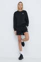 adidas Originals bluză Trefoil Crew IU2410 negru SS24