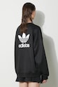 Clothing adidas Originals sweatshirt Trefoil Crew IU2410 black