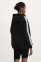 Odjeća Dukserica adidas Originals 3-Stripes Hoodie IU2418 crna