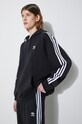 adidas Originals sweatshirt 3-Stripes Hoodie black IU2418