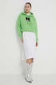 Karl Lagerfeld Jeans bluza 240J1808 zielony SS24