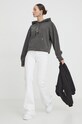 Karl Lagerfeld Jeans bluza bawełniana 240J1802 szary SS24