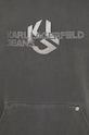Karl Lagerfeld Jeans bluza bawełniana 240J1802 szary