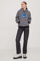 Μπλούζα Karl Lagerfeld Jeans 240J1809 μαύρο SS24