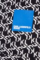 Μπλούζα Karl Lagerfeld Jeans 240J1809 μαύρο