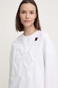 Dkny hanorac de bumbac HEART OF NY alb D2B4A138