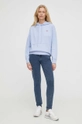 Levi's felpa in cotone blu