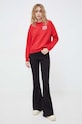 Mikina Levi's A7288 červená SS25