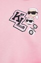 Karl Lagerfeld bluza 240W1812 różowy