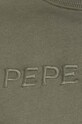 Βαμβακερή μπλούζα Pepe Jeans Hanna HANNA PL581396 πράσινο