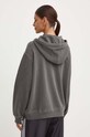 Oblečení Bavlněná mikina adidas Originals Washed Trefoil Hoody IN2269 šedá