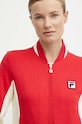 Fila bluza Laiben czerwony FAW0741