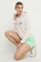 Толстовка для бега Fila Tortoli FAW0711 розовый SS24