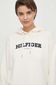 Tommy Hilfiger bluza bawełniana beżowy WW0WW41236