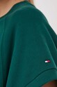 Tommy Hilfiger bluza bawełniana WW0WW41240 zielony