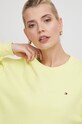 Tommy Hilfiger bluza bawełniana żółty WW0WW41246