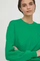 zielony Tommy Hilfiger bluza bawełniana