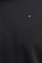 Βαμβακερή μπλούζα Tommy Hilfiger WW0WW41246 μαύρο