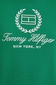 Bavlnená mikina Tommy Hilfiger WW0WW41758 zelená