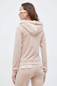 Ruházat Juicy Couture velúr pulóver JCAP176.607 bézs