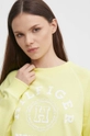 giallo Tommy Hilfiger felpa in cotone