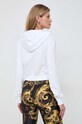Odzież Versace Jeans Couture bluza bawełniana 76HAIT04 biały