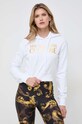 Versace Jeans Couture bluza bawełniana biały 76HAIT04