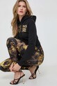 Versace Jeans Couture felpa in cotone con nero 76HAIT04