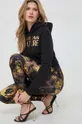 nero Versace Jeans Couture felpa in cotone Donna