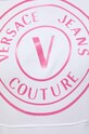 Бавовняна кофта Versace Jeans Couture 76HAIG05 білий