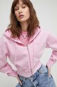 HUGO Blue bluza z kapturem różowy 50511473