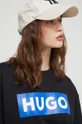 чорний Бавовняна кофта Hugo Blue