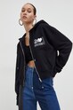 Moschino Jeans bluza bawełniana czarny 1711.3257
