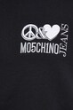 Bavlněná mikina Moschino Jeans 1720.3257 černá