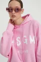 roza Bombažen pulover MSGM