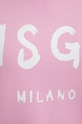 MSGM bluza bawełniana 2000MDM515.200000 różowy
