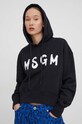 MSGM hanorac de bumbac 3641MDM136.247000 negru SS24
