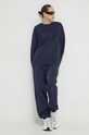 HUGO hanorac de bumbac 50512022 bleumarin SS24