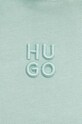 Bavlnená mikina HUGO 50522423 zelená