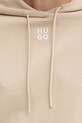 HUGO bluza bawełniana beżowy 50522423