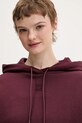 HUGO bluza bawełniana Delfinia bordowy 50522423